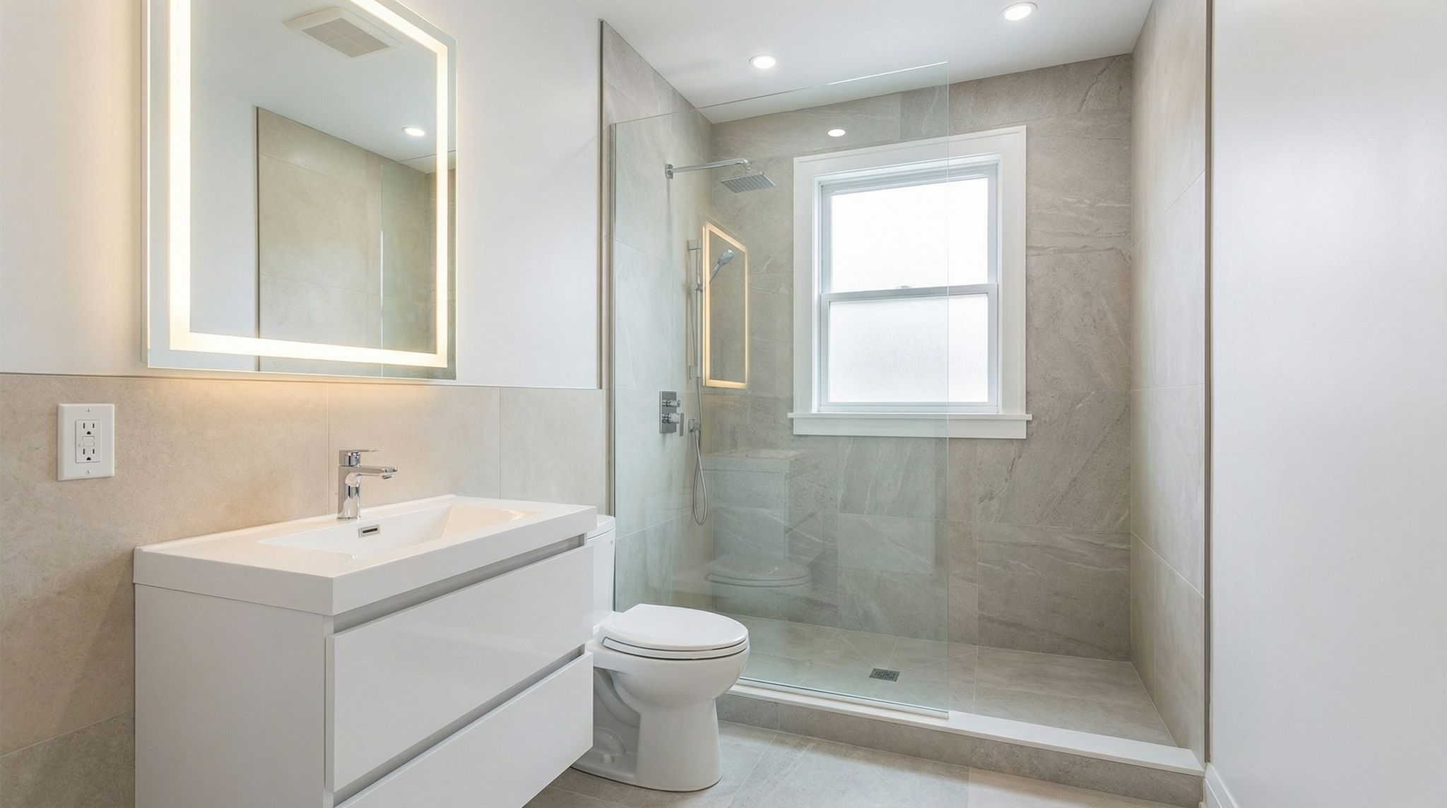 Dopo — Bagno 7mq — Milano Porta Romana